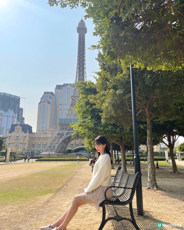 澳門巴黎人鐵塔的絕佳拍照機位