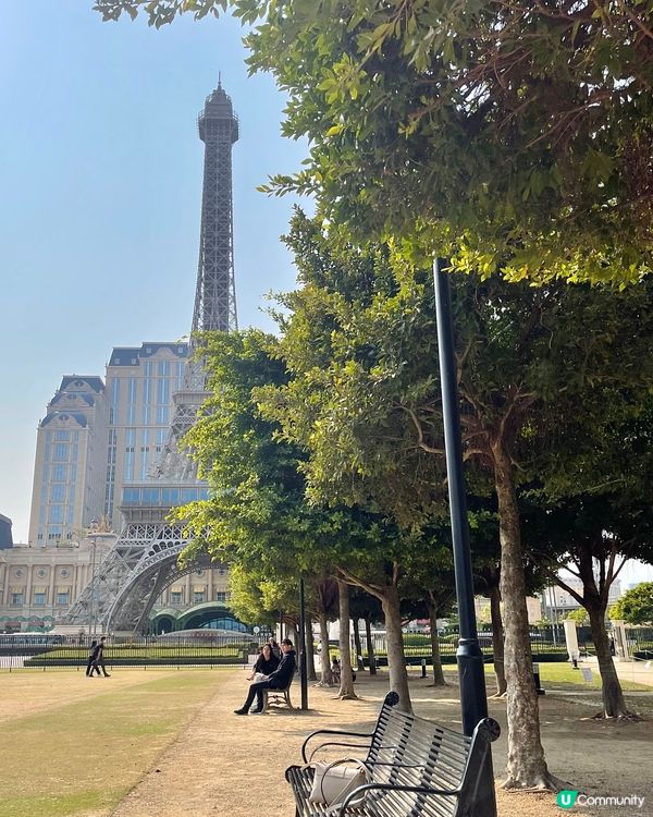 澳門巴黎人鐵塔的絕佳拍照機位