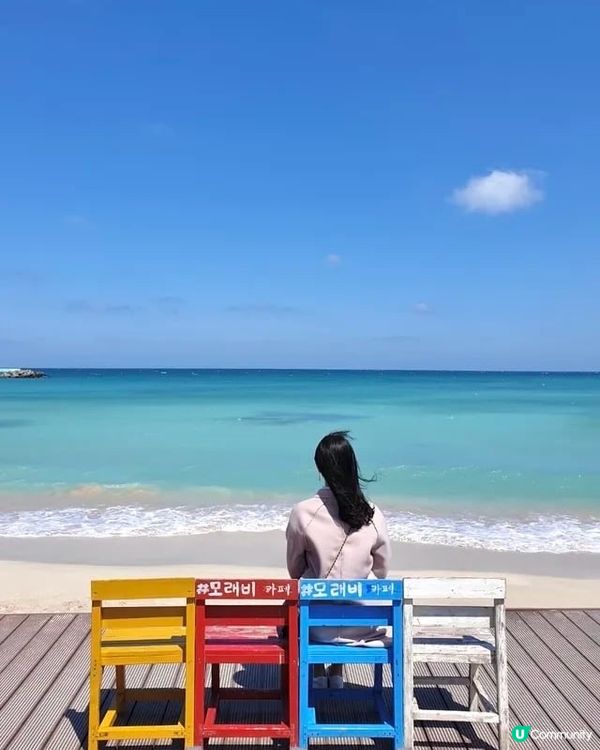 韓國濟州最治癒的打卡景點-月汀裏海邊🌊