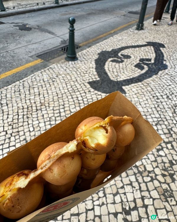 澳門必食葡撻雞蛋仔