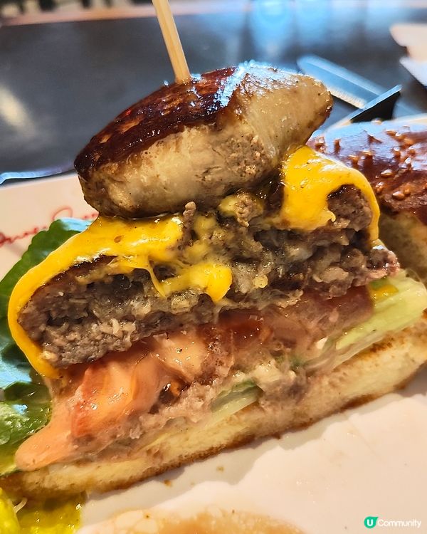 🍔雙鵝肝牛肉漢堡🍔