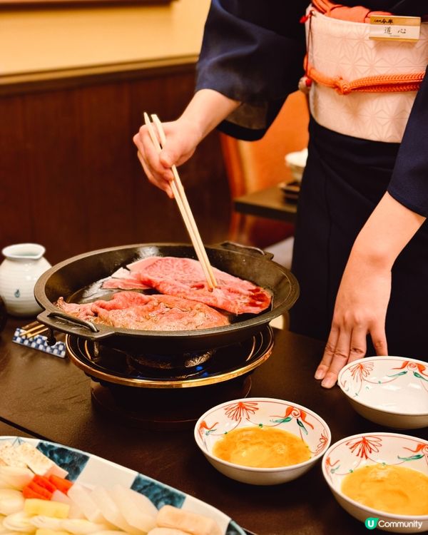 超棒享受 人形町今半壽喜燒🐮🍲