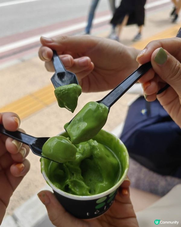 抹茶控之不同濃度的抹茶雪糕