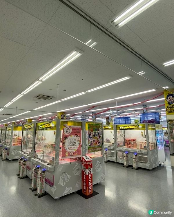 日本都內最大級夾公仔鋪，有多種唔同玩法既夾公仔同景品