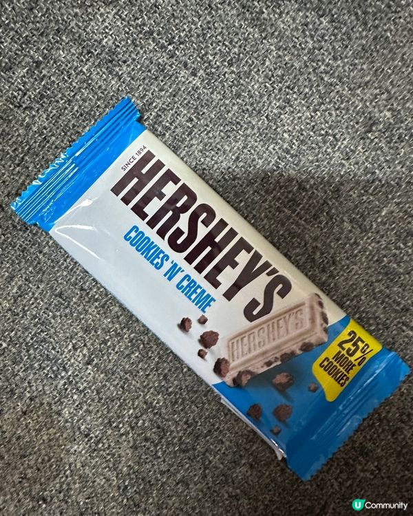 Hershey‘s cookies n’ cream朱古力