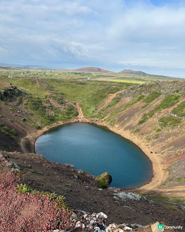 親民的火山湖