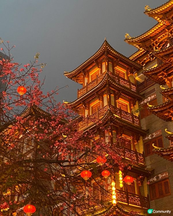 【廣州景點】大佛寺亮燈後💡金碧輝煌🎇彷如隔世🎇