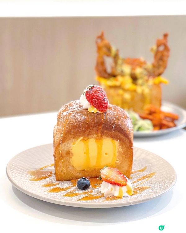 《大圍人氣焦糖燉蛋toast》