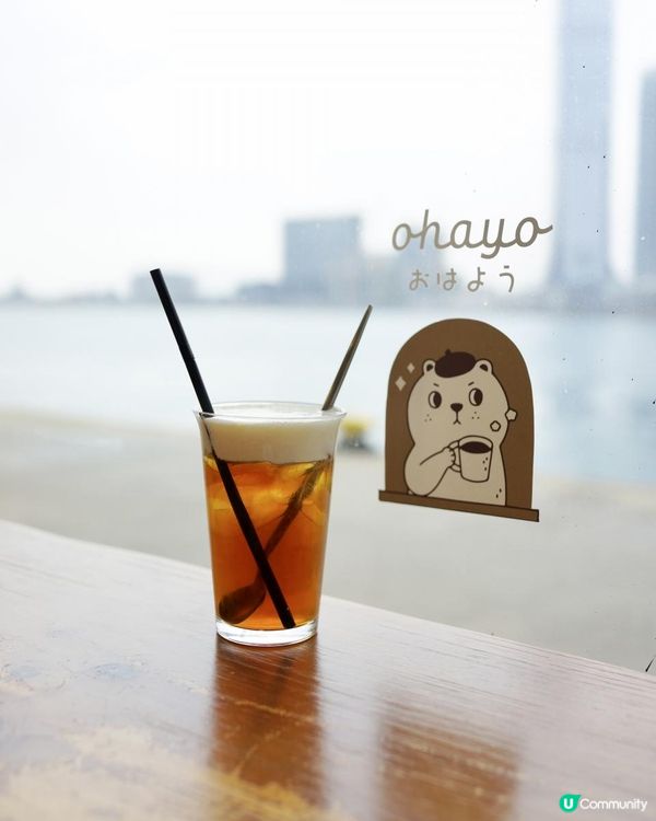 尖沙咀海港城日式cafe | Ohayoおはよう｜Chill爆無敵海景兼打卡甜品｜好睇又好食