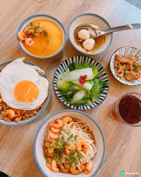 「忠青商行」IG火紅的台北第一蝦仁飯