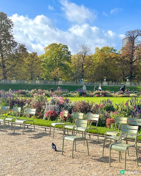 法國巴黎最relaxing打卡公園