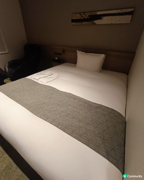 京都之旅 第一次住有按摩椅的酒店 超舒服！