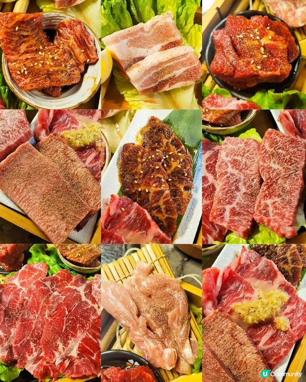 充滿網格紋入口最好食～「燒肉の殿堂」