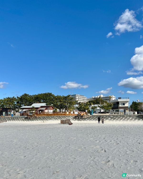 《大阪白濱漸變大海 - 白良濱海灘》