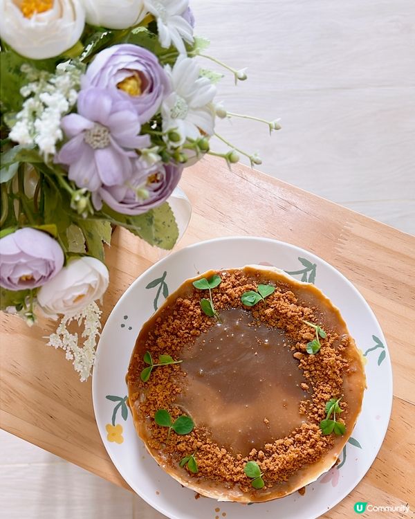 海鹽焦糖芝士蛋糕