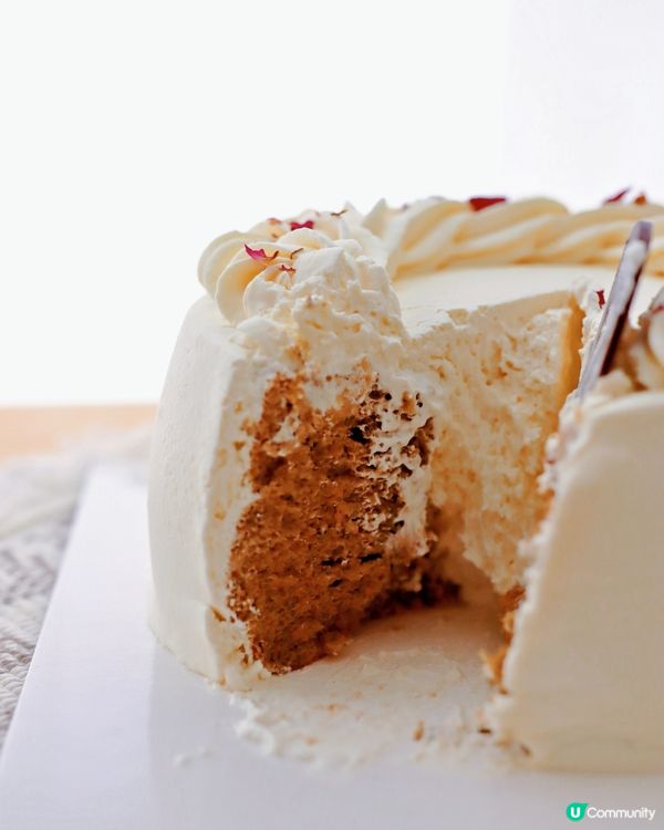 至鬆軟嘅伯爵茶戚風蛋糕