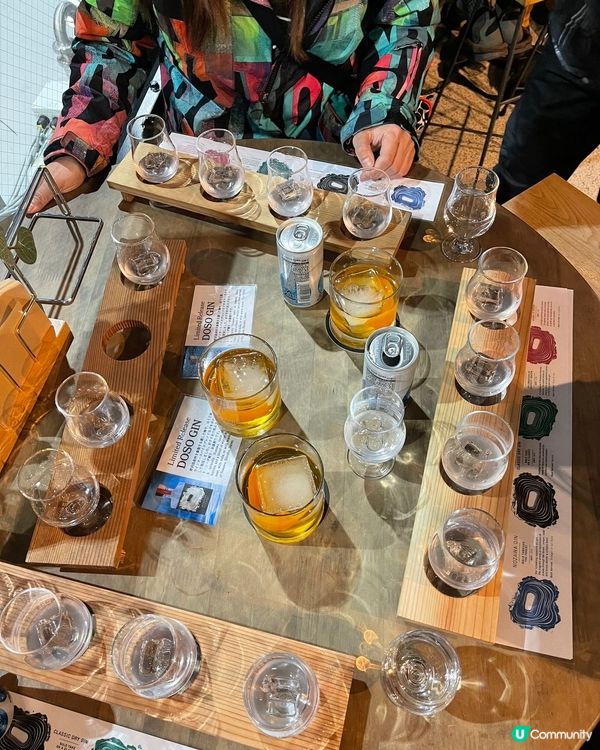 Gin tasting 