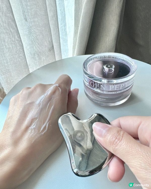 打造緊緻V面 - TONYMOLY膠原蛋白胜肽V面刮痧面霜