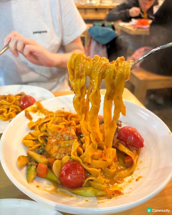 大坑次次食都有驚喜嘅DoughKitchen🥰  手工意粉🤤