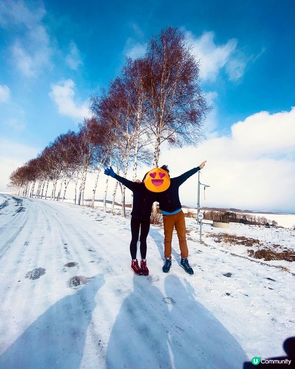 🇯🇵北海道☃️美瑛😝白色國度