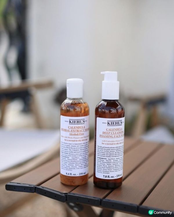 Kiehls金盞花爽膚水 治癒7⃣ 水法 🌼