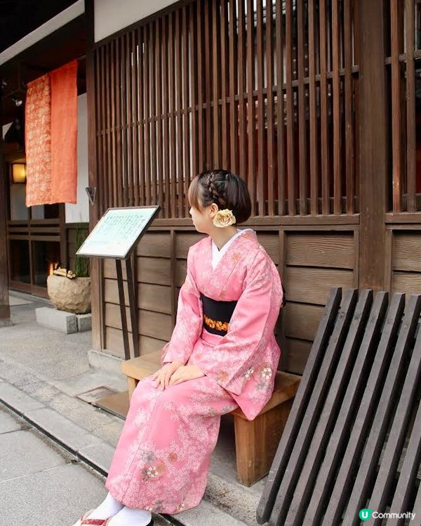 日本岡山🍑古式街景🏘️櫻花🌸和服👘水鄉❣️