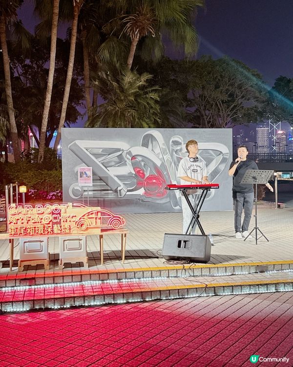 放假好去處🎨文創藝術&美食「中港城車尾箱環保藝墟」🥳📸