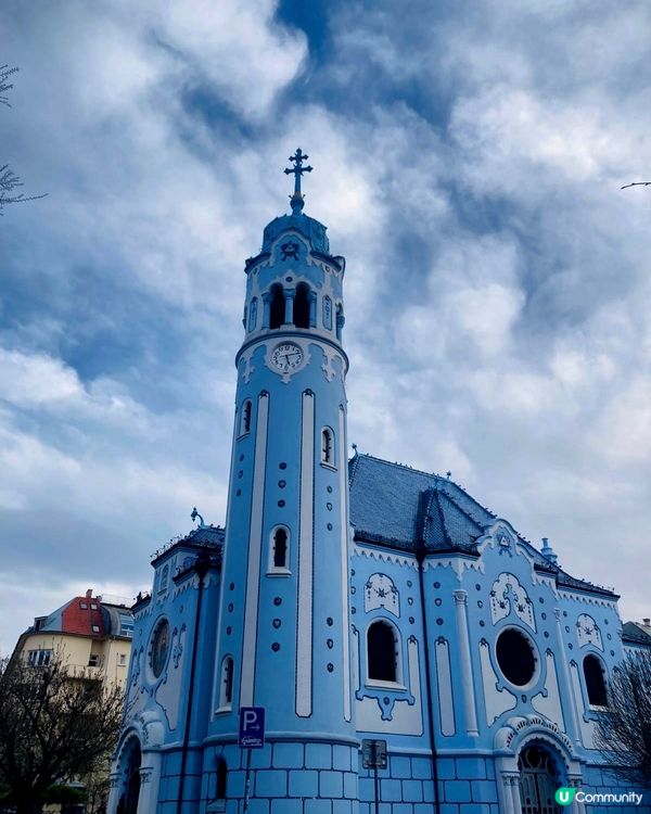 斯洛伐克～夢幻藍色教堂