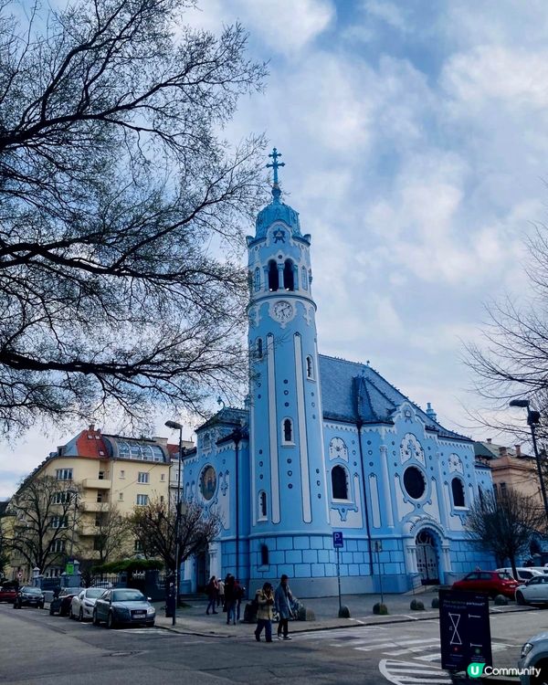 斯洛伐克～夢幻藍色教堂