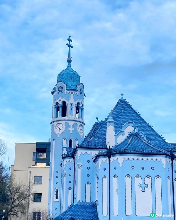 斯洛伐克～夢幻藍色教堂
