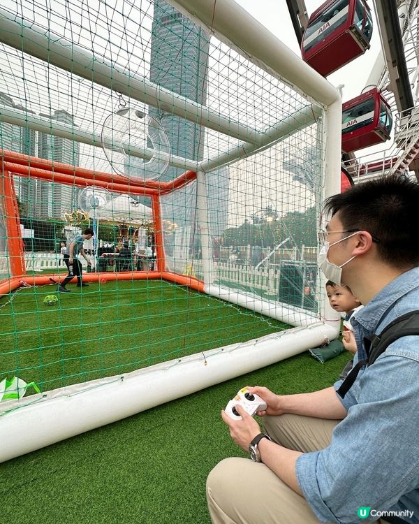 香港中環摩天輪 「免免不絕市集」