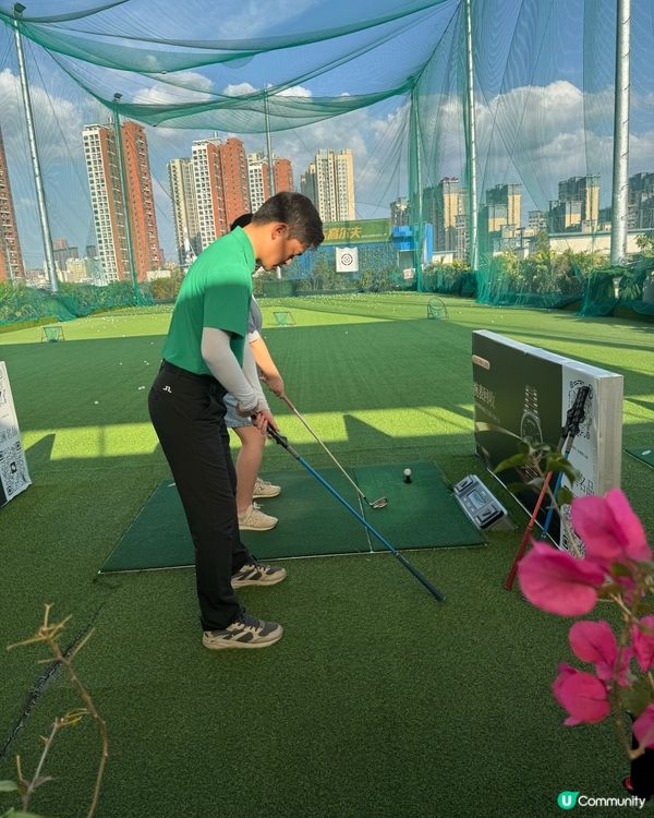 【深圳龍崗區】高爾夫球試玩體驗，有機會再去