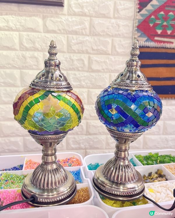 Turkish mosaic lamps