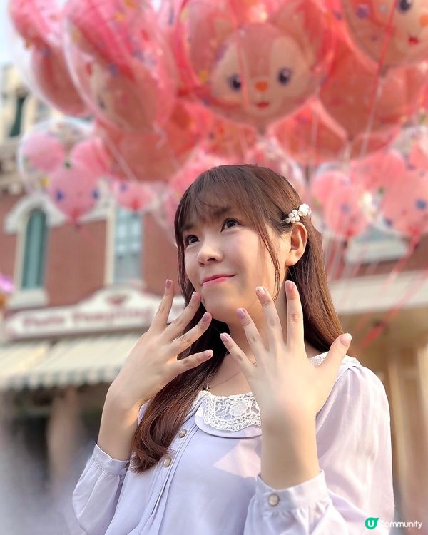 💜夢幻粉紫色調美甲💅🏻