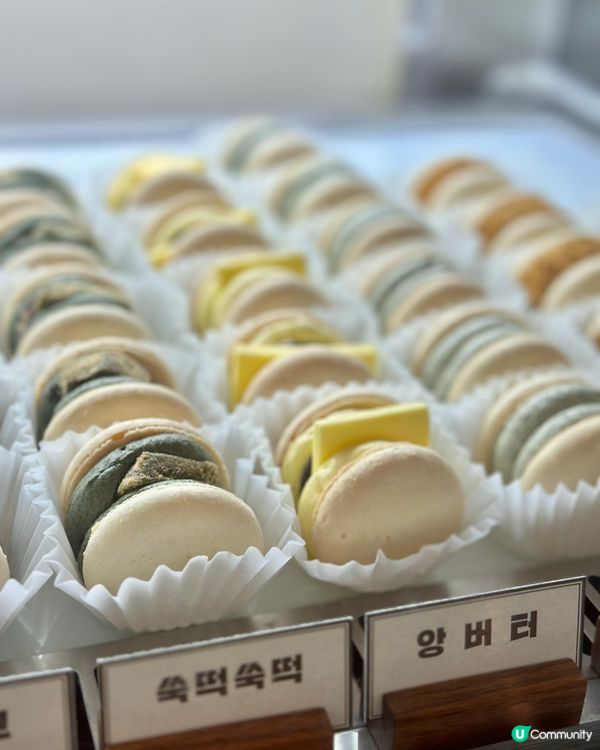 🇰🇷釜山人氣馬卡龍，cp值超高，₩2200/粒👍🏻