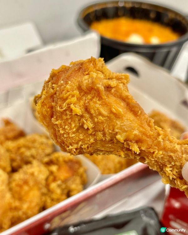 🇰🇷韓國No.1 BBQ黃金橄欖炸雞💯