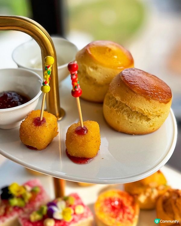 ☁️ 無敵維港景! 美肌下午茶