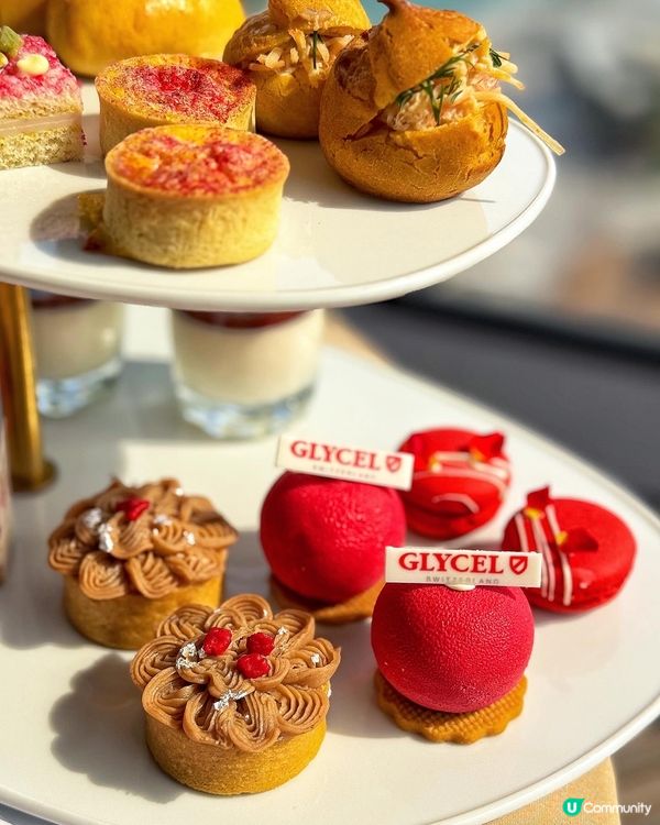 ☁️ 無敵維港景! 美肌下午茶