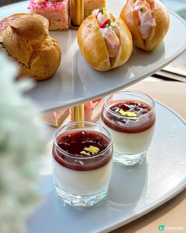 ☁️ 無敵維港景! 美肌下午茶