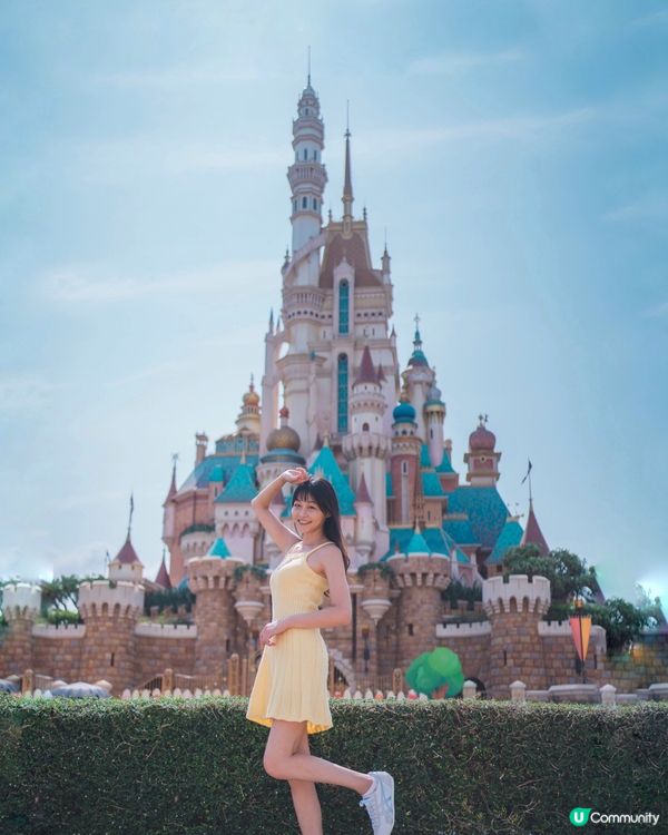 每個女仔都對迪士尼 @hkdisneyland 充滿憧憬