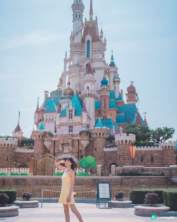 每個女仔都對迪士尼 @hkdisneyland 充滿憧憬