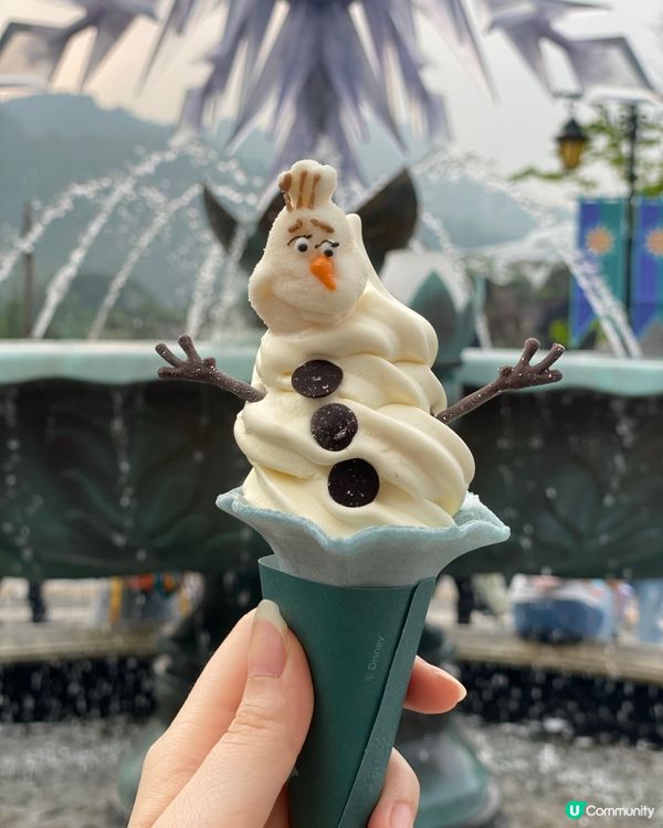 今次終於食到小白雪糕啦！