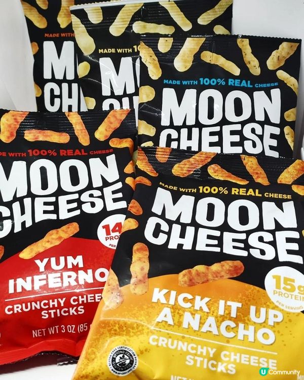 低碳無麩質零食😚Moon Cheese Mozzarella 純芝士脆條