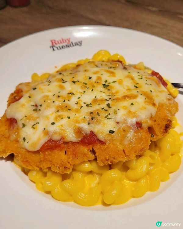 經典美式美食😚Ruby Tuesday爆谷奶昔燒排骨