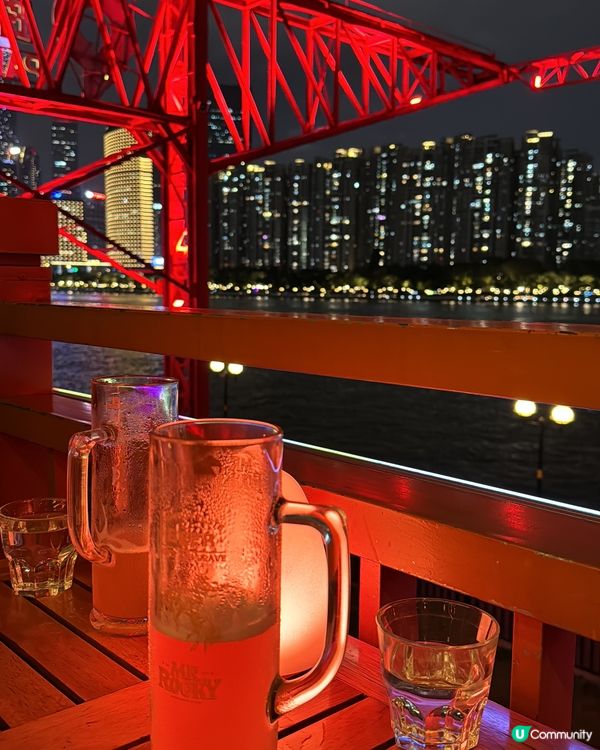 飽覽珠江夜景的西餐Mr.Rocky