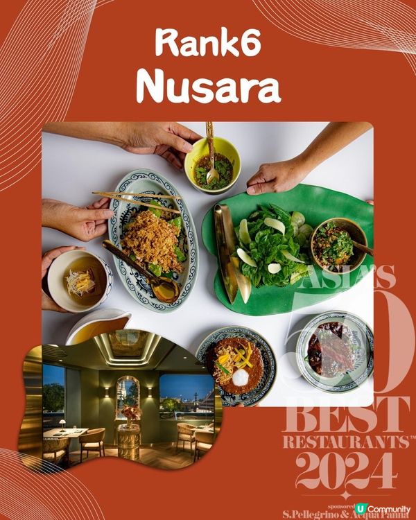 2024亞洲50最佳餐廳⭐️曼谷篇8間餐廳入圍👀附餐廳地址