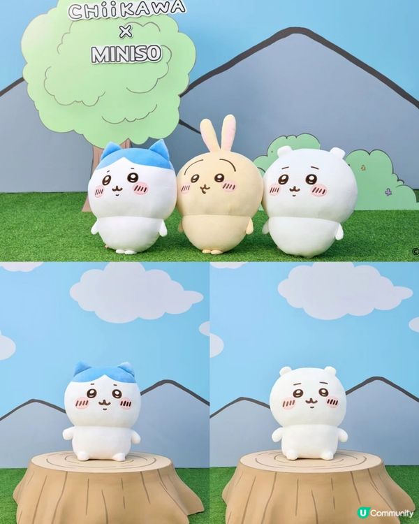 深圳Miniso4月上新 聯乘日本超人氣角色Chiikawa