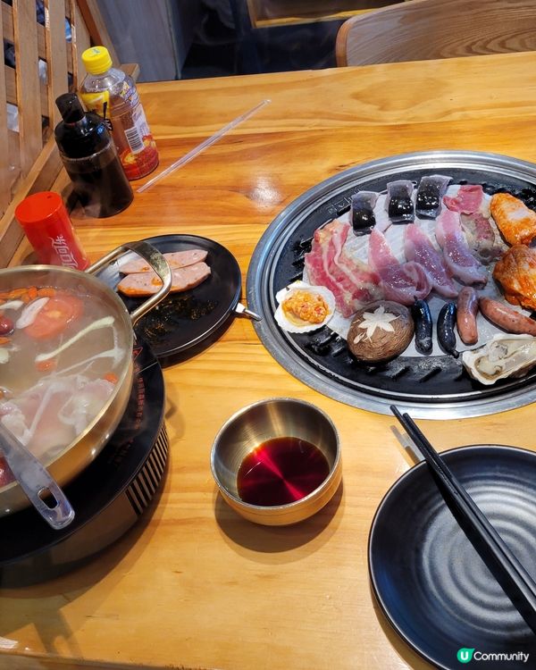 深圳美食之-活烤鰻魚烤肉自助