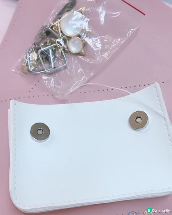 手製貓貓皮小手袋！