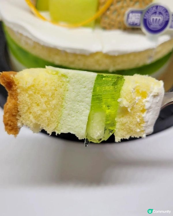 極甜極juicy💓東海堂皇室の蜜瓜（靜岡皇冠蜜瓜慕絲蛋糕）